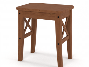 ikea ingolf tabouret 3D मॉडल