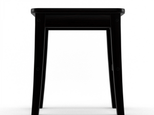 ikea ingolf tabouret black wood 3Dモデル
