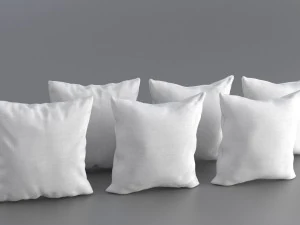 solid pillow set 3D Model