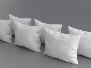 solid pillow set 3D Model