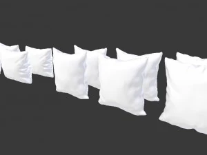 solid pillow set 3D Model