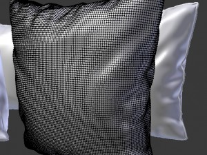 solid pillow set 3D-Modell