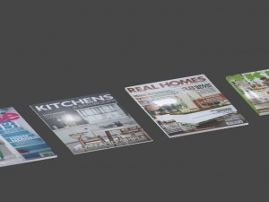 magazines low poly 3D 模型