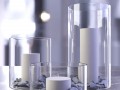 glass candle holder set 3D Model
