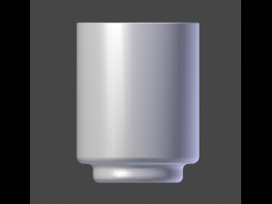 glass candle holder 3D Model