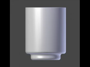 glass candle holder 3D Model