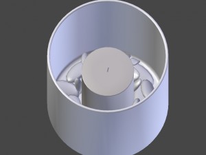 glass candle holder 3D Model
