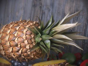 realistyczny ananas Model 3D