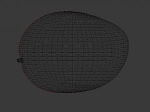 realistic mango Modelo 3D