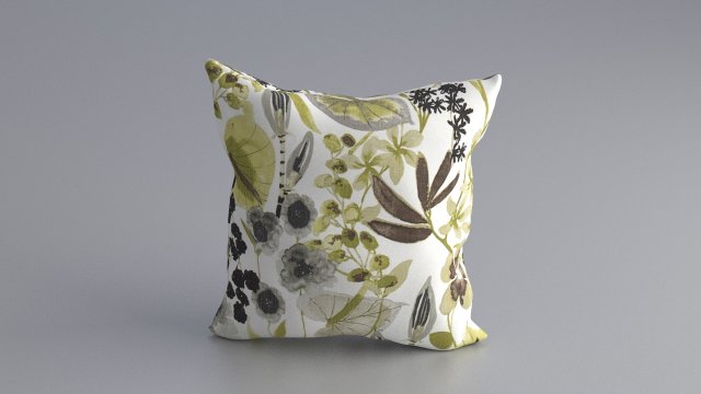 decor pillow Model 3D .c4d .max .obj .3ds .fbx .stl .blend 