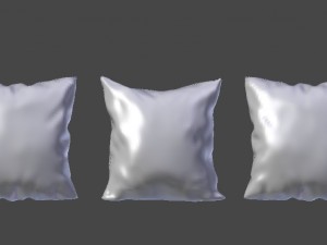 pillow set 2 Model 3D