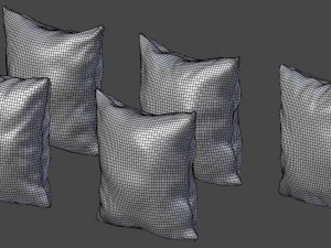pillow set 2 3D Model