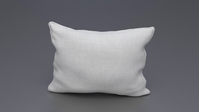 piped pillow 3D 모델 .c4d .max .obj .3ds .fbx .stl .blend 
