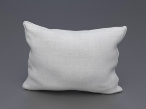 piped pillow 3D Model