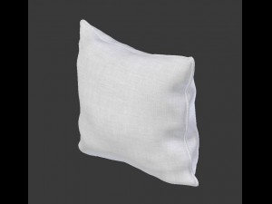 piped pillow 3D 모델