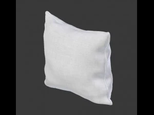 piped pillow 3D Model