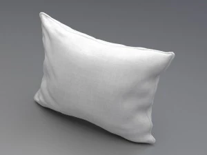 piped pillow 2 3D Model