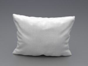 piped pillow 3 3D Model