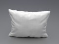 piped pillow 3 3D-Modell