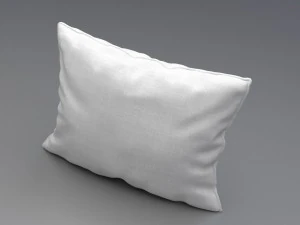 piped pillow 3 3D Model
