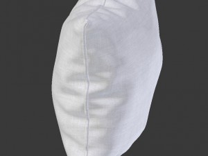 piped pillow 3 Modèle 3D