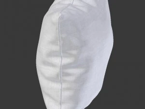 piped pillow 3 3D Model