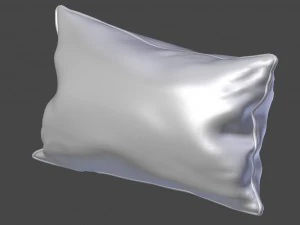 piped pillow - geometric pattern 3D Model