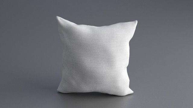 solid pillow 3Dモデル .c4d .max .obj .3ds .fbx .stl .blend 