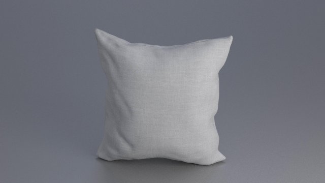 solid pillow 2 3D Model .c4d .max .obj .3ds .fbx .stl .blend