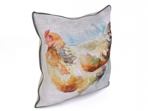 voyage cushion - chicken piped pillow 3D Model