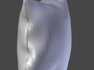 voyage cushion - chicken piped pillow 3D Model