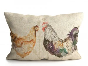 coussin de voyage - oreiller solide poulets Modèle 3D