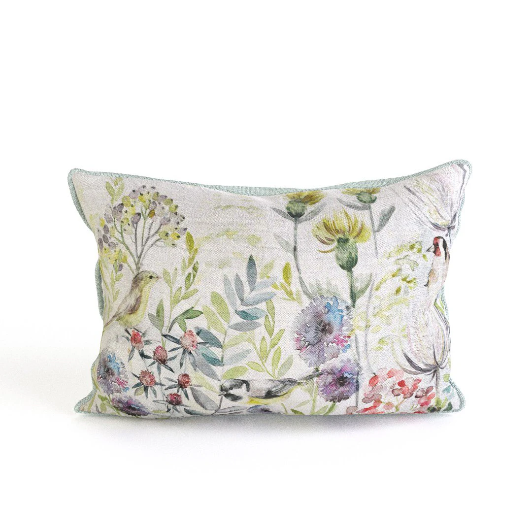 voyage cushion - morning chorus piped pillow 3D Model .c4d .max .obj .3ds .fbx .stl .blend