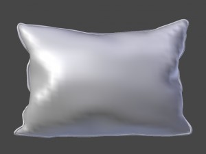 voyage cushion - morning chorus piped pillow 3D Модель