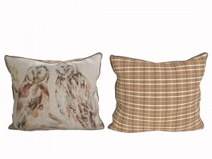 voyage cushion - owls piped pillow 3D 모델
