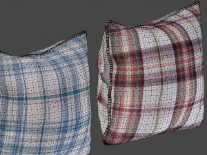 voyage pillow set -piped pillow set 3D Модель
