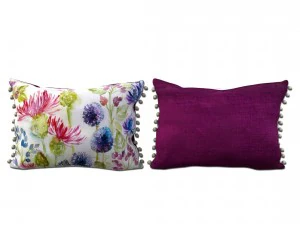 voyage cushion - thistles pom pom pillow 3D Model