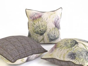 almofada de viagem travesseiro com flores Modelo 3D