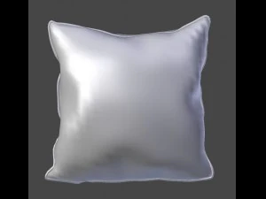 almofada de viagem travesseiro com flores Modelo 3D