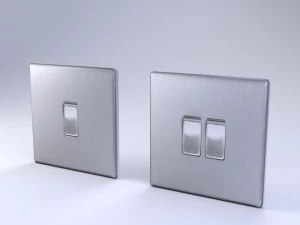 light switch low poly 3D Model