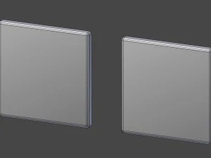 light switch low poly 3D Model