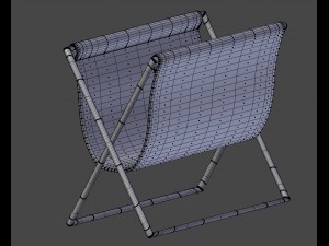 newspaper holder 3D 모델