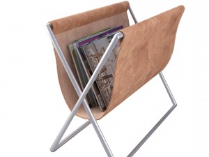 newspaper holder with magazines 3D Model