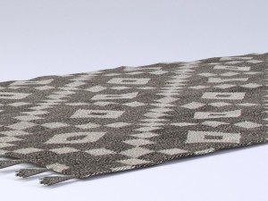 rug with fringe 3D 模型