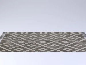 rug with fringe 3D Model