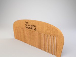 wooden comb 3D Model