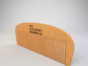 wooden comb 3D Model