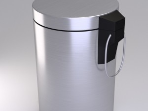 pedal bin Modello 3D