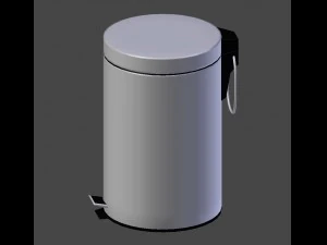 pedal bin 3D Model