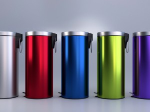 pedal bin collection Modelo 3D